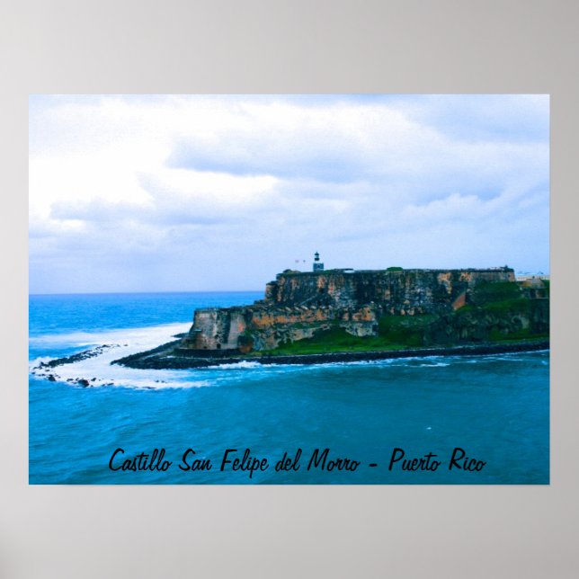 Affiche Castillo San Felipe del Morro - Forts de San Juan (Devant)