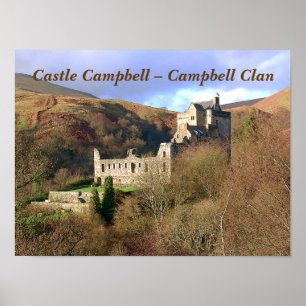 Affiche Castle Campbell - Campbell Clan