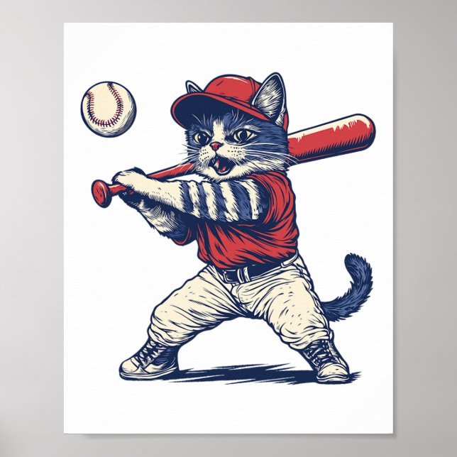 Affiche Cat Bysebyll Funny Graphic (Devant)