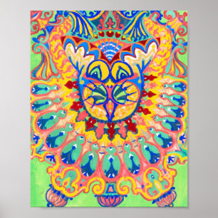 Affiche Cat de Louis Wain