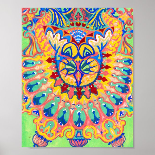 Affiche Cat de Louis Wain (Devant)