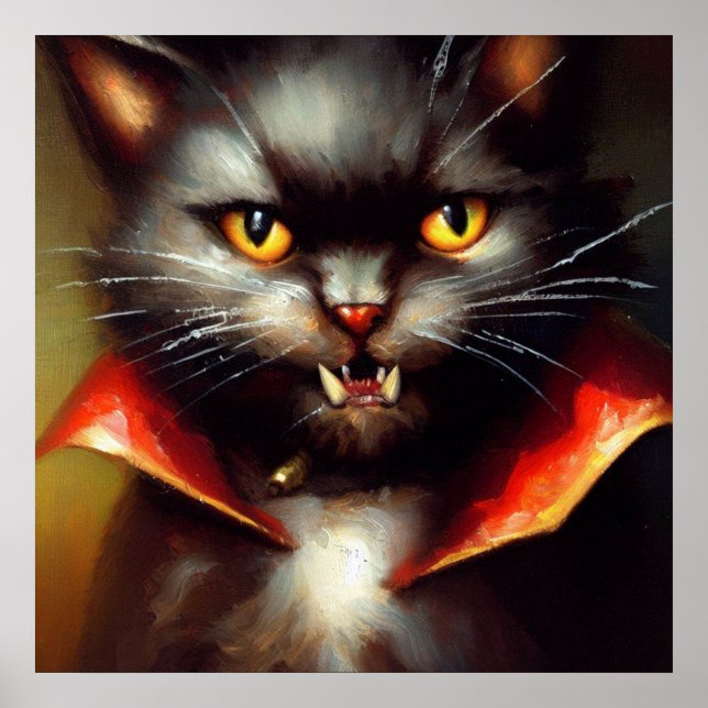 Affiche Cat Dracula (Devant)