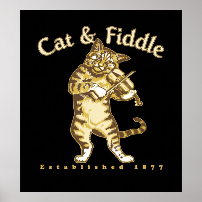 Affiche Cat & Fiddle (Devant)