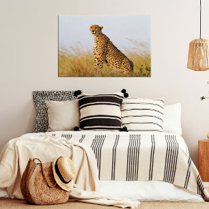 Affiche Cat lover cheetah photo