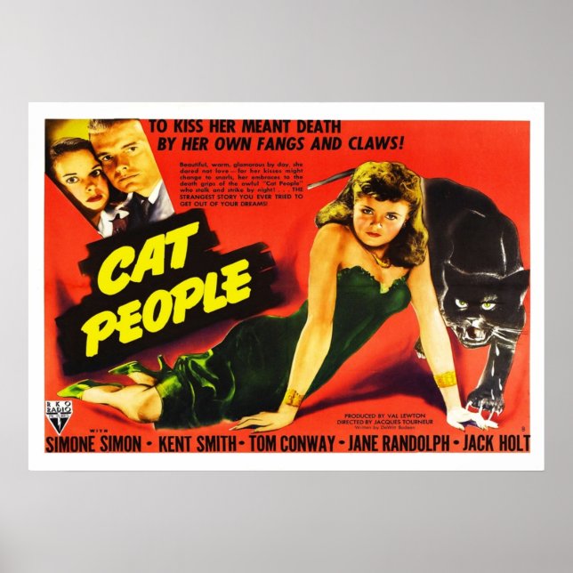 Affiche Cat People 1942 2 (Devant)