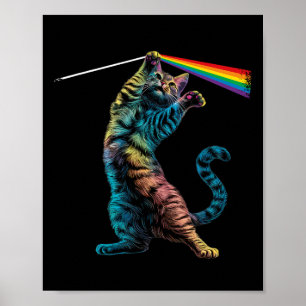Affiche Cat Rock Music Concert Band Rock Cat