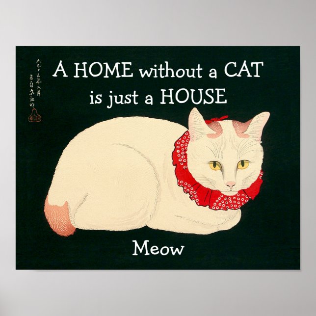 Affiche Cat Tama (Devant)