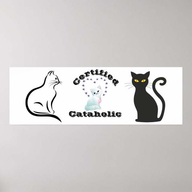 Affiche Cataholic certifié (Devant)