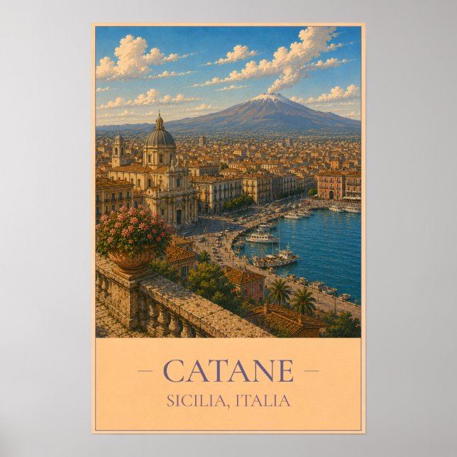 Affiche Catane (Devant)