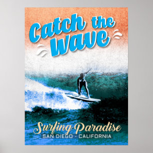 Affiche Catch the Wave - Le paradis du surf