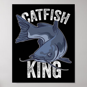 Affiche Catfish King Catfish Pêche pêche