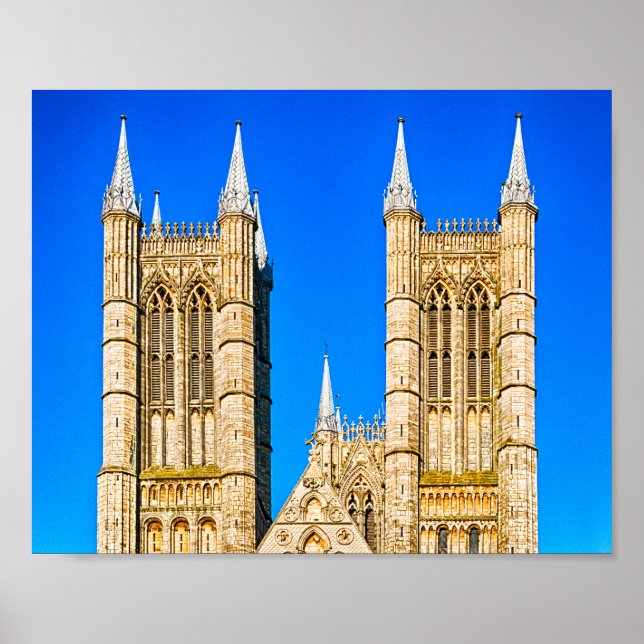Affiche Cathédrale de Lincoln (Devant)