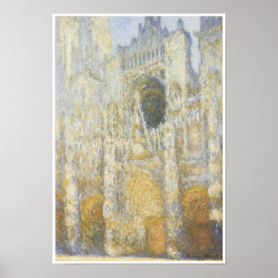 Affiche Cathédrale de Rouen à l'aube, 1894