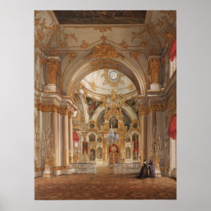Affiche Cathédrale du Palais d'Hiver