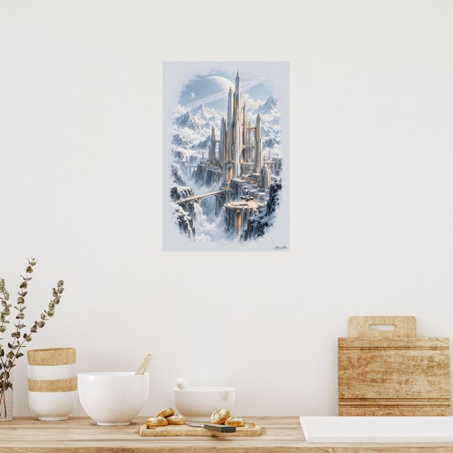 Affiche Cathédrale du Silence (Cuisine)