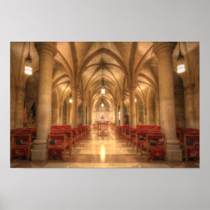 Affiche Cathédrale nationale de Washington Bethlehem Chape