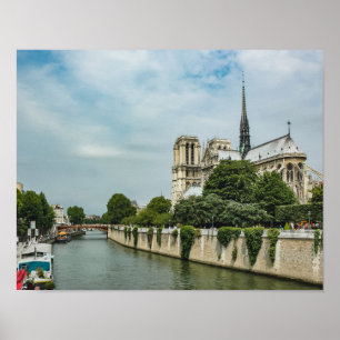 Affiche Cathédrale Notre-Dame de Paris