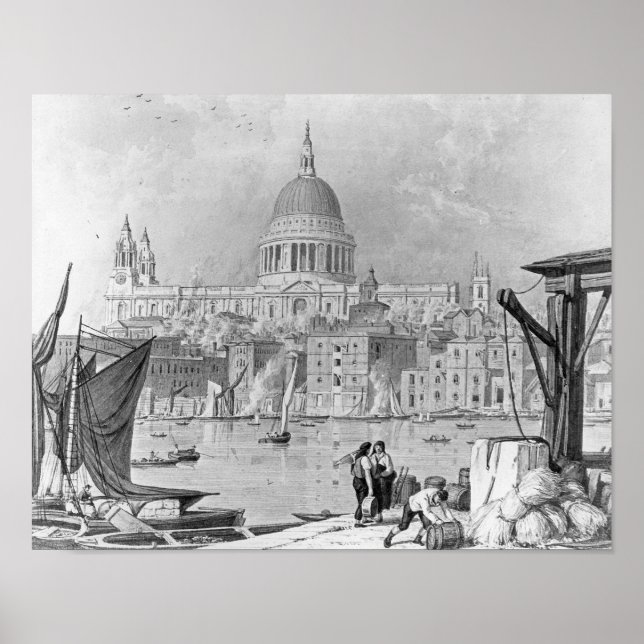 Affiche Cathédrale Saint-Paul (Devant)