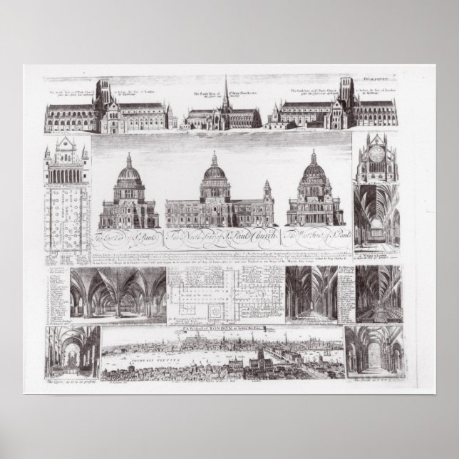 Affiche Cathédrale Saint-Paul (Devant)