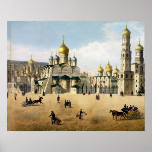 Affiche Cathédrales de l'Annonciation et de l'Archange,