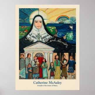 Affiche Catherine McAuley, fondatrice des Soeurs de la Mis