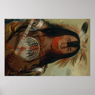 Affiche Catlin Native American Art
