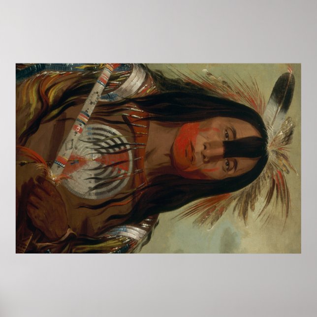 Affiche Catlin Native American Art (Devant)