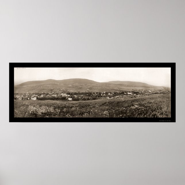 Affiche Catskill Mts Hunter NY Photo 1898 (Devant)