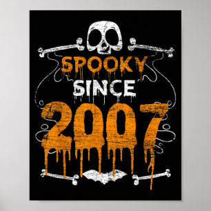 Affiche Cauchemar depuis 2007 Cadeaux d'anniversaire Hallo