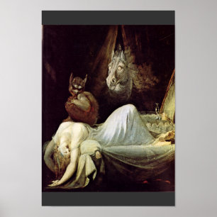 Affiche Cauchemar par Füssli Johann Heinrich (la meilleur