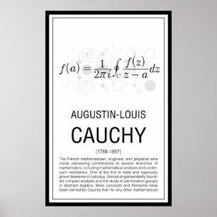 Affiche Cauchy