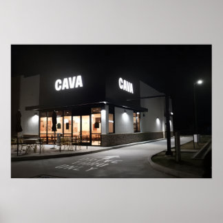 Affiche Cava Night Shot