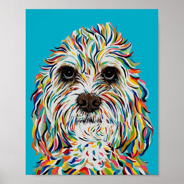 Affiche Cavalier King Charles Spaniel (Devant)