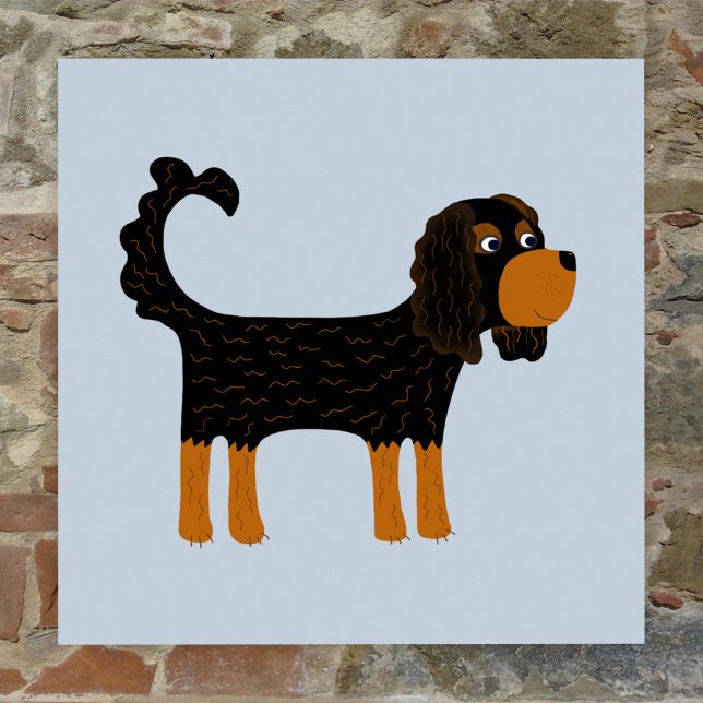 Affiche Cavalier King Charles Spaniel Chien (Créateur téléchargé)