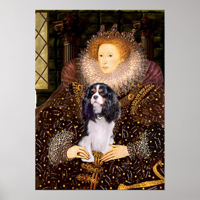 Affiche Cavalier (Tri0) - Reine (Devant)