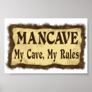 Affiche Caverne d'homme