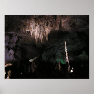 Affiche Cavernes Carlsbad Intérieur