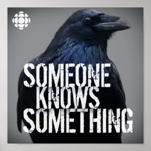 Affiche CBC Quelqu'Un Sait Quelque Chose