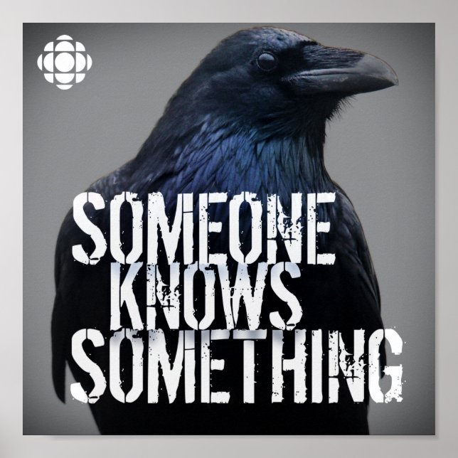 Affiche CBC Quelqu'Un Sait Quelque Chose (Devant)