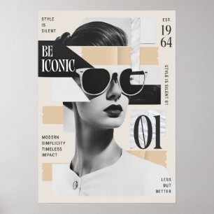 Affiche CDbeiconic