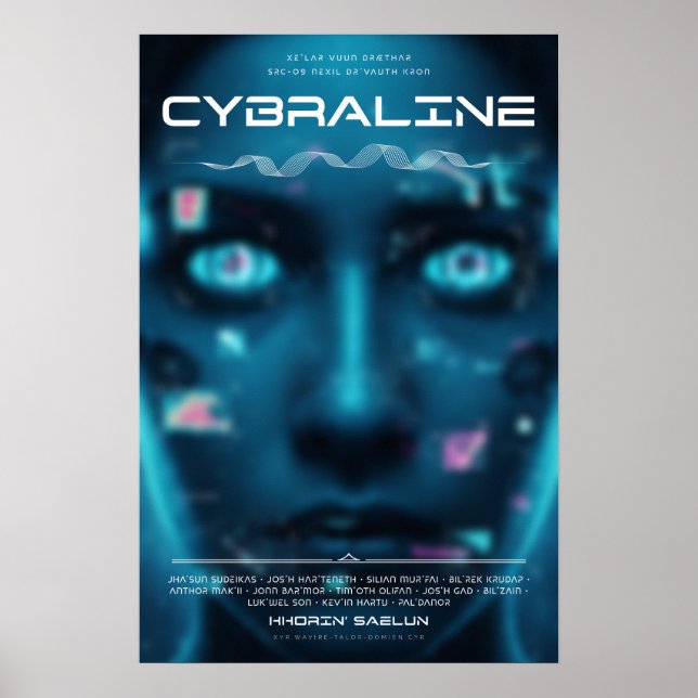 Affiche CDcybraline (Devant)