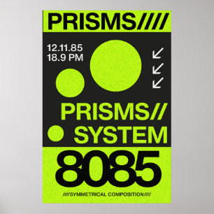 Affiche CDprismes8085