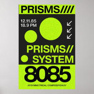 Affiche CDprismes8085