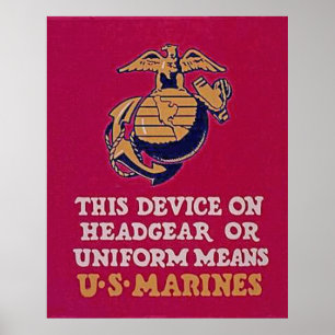 Affiche Ce Dispositif Signifie Marines Américaines