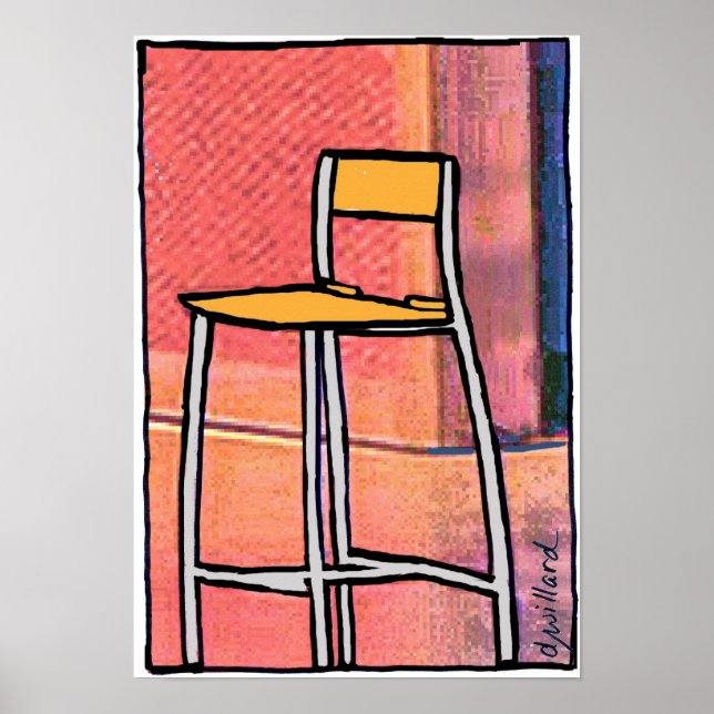 Affiche Ce fauteuil vide (Devant)