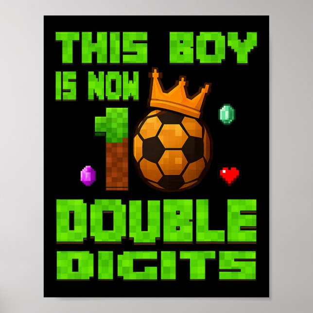 Affiche Ce garçon a maintenant 10 ans à double chiffres So (Devant)