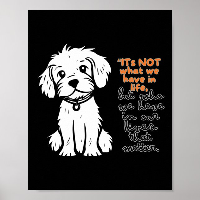 Affiche Ce N'Est Pas Ce Que Nous Avons Dans La Vie, Mais C (Devant)