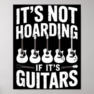 Affiche Ce n'est pas du thésaurisation si c'est des guitar