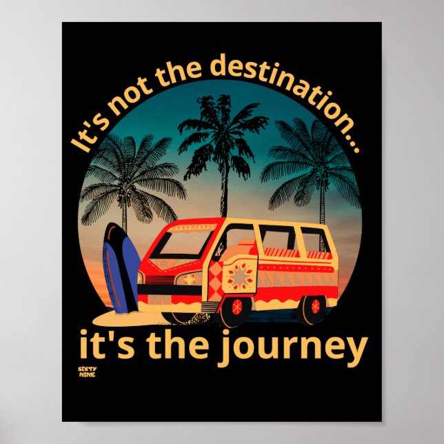 Affiche CE N'EST PAS LA DESTINATION... le mode de vie vanl (Devant)