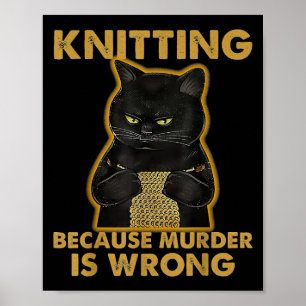 Affiche Ce n'est pas l'accumulation si c'est le Knit de Tr